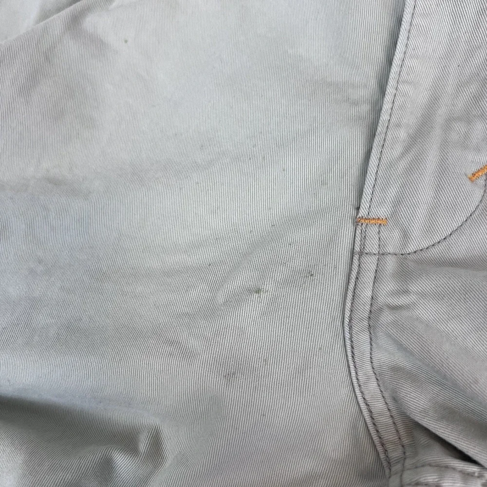 Vintage‎ Levis Cargo Pants Mens 36x30 Beige Baggy Utility Y2K Grunge Rugged READ